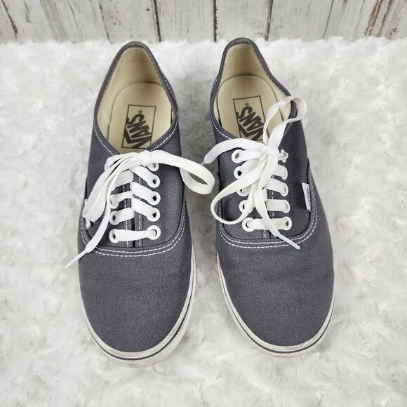 Vans Gray Sneakers W-7 M-5.5 - Picture 8 of 8